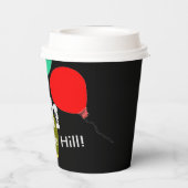 50th Over the Hill Pink Cupcake Name Papieren Bekers