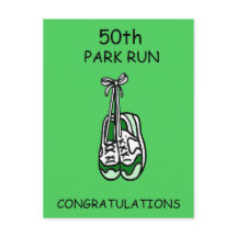50th Park Run gefeliciteerd