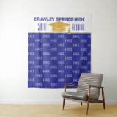 50th Reunion Pics!! Class Reunion Photo backdrop Wandkleed (In situ)