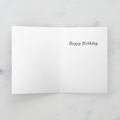 50th Rooster Birthday card, Oh Hell No Bedankkaart (Binnen)