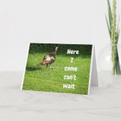 "50th" VERJAARDAG-IN DE WAR ZEKER! Kaart (Voorkant)