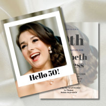 50TH Verjaardag Moderne foto Verrassing