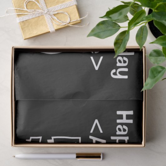 50th verjaardag thema gepersonaliseerd tissuepapie tissuepapier (Geschenk)