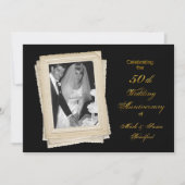 50th Wed. Jubileum nodigt uit - /foto Kaart (Voorkant)