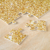 50th Wedding Anniversary Gold Personalized Photo Legpuzzel (Zijkant)