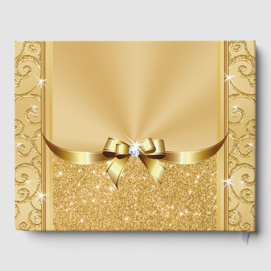 50th Wedding Anniversary Guest Book Personalized Gastenboek (Achterkant)