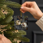 50th Wedding Anniversary Infinity Photo Collage Keramisch Ornament