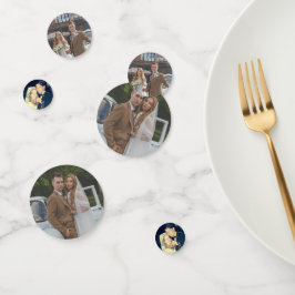 50th Wedding Anniversary Party Decor Custom Photo Confetti