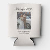 50th Wedding Anniversary Party Favor Custom Photo Blikjeskoeler (Voorkant)