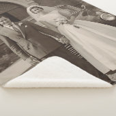 50th Wedding Anniversary Sherpa Blanket Photo Sherpa Deken (3/4)