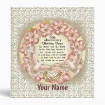 50th Wedding Jubileum Doves custom multomap
