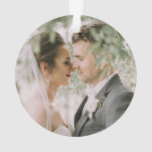 50th Wedding Jubileum Keepomwille Design Ornament (achterkant)