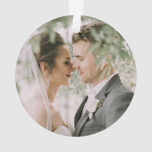 50th Wedding Jubileum Keepomwille Design Ornament (achterkant)