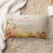 50th Wedding Jubileum, Lord Bless & Keep Kussen (Deken)