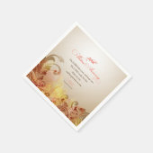 50th Wedding Jubileum, Lord Bless & Keep Servetten (Hoek)