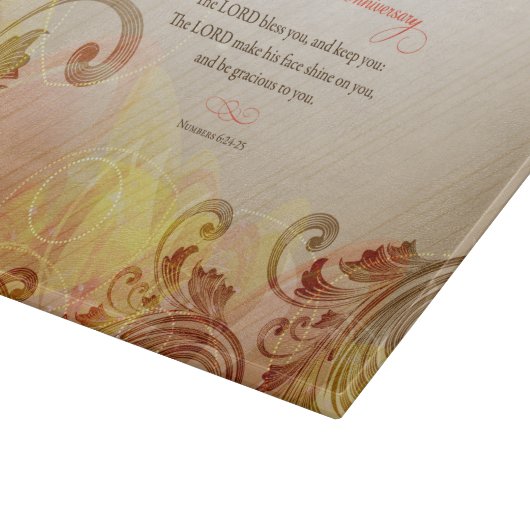 50th Wedding Jubileum, Lord Bless & Keep Snijplank (Hoek)