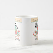 50th Wedding Jubileum Lovevogels Aangepast Koffiemok (Center)