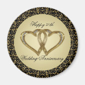 50th Wedding Jubileum Magnet (Voorkant)