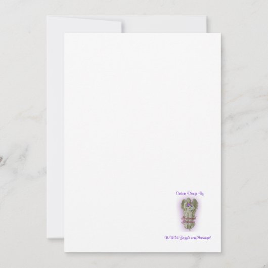 50th Wedding Jubileum nodigt gouden dvraag uit Kaart (Achterkant)