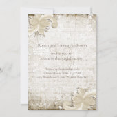 50th Wedding Jubileum Telemark Style Custom Kaart (Achterkant)