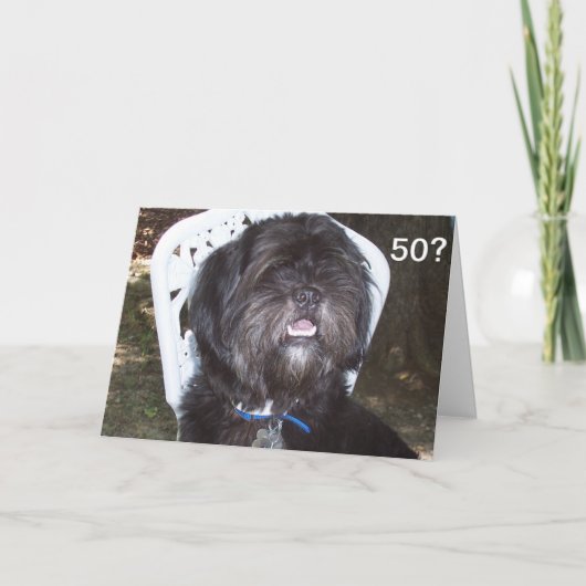 50th-you KIJKT FANTASTIC UIT Kaart (Voorkant)