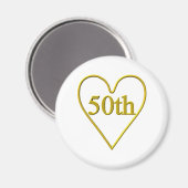 50thanniversary6t magneet (Voorkant / Achterkant)