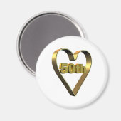 50thanniversary9t magneet (Voorkant / Achterkant)