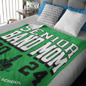 50x60 School Band Senior Mom Stadion Fleece Deken