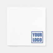 50x Services Napkins Business Logo Sjabloon Servet (Voorkant)