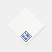 50x Services Napkins Business Logo Sjabloon Servet (Hoek)