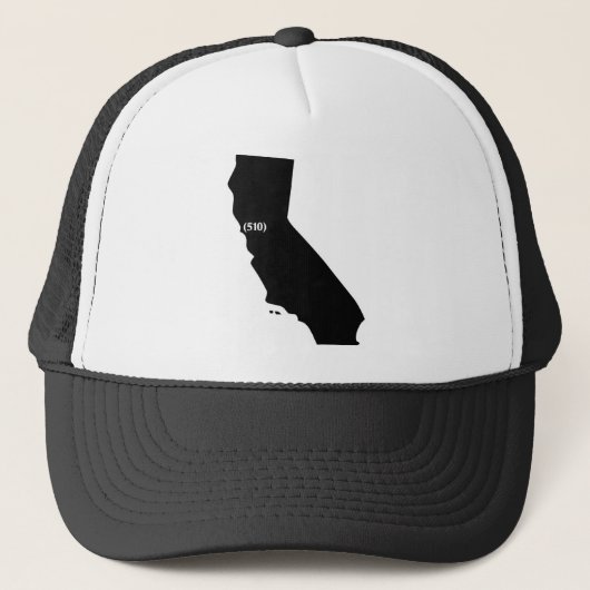 510 Area Code, California, Bay Area Trucker Pet (Voorkant)