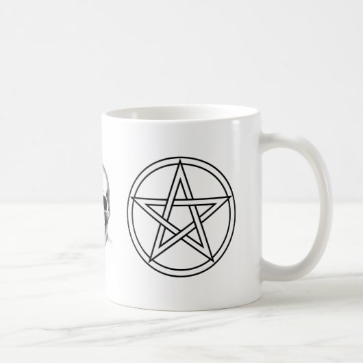 512px-Pentacle_3_svg, 512px-Pentacle_3_svg, skulla Koffiemok (Rechts)
