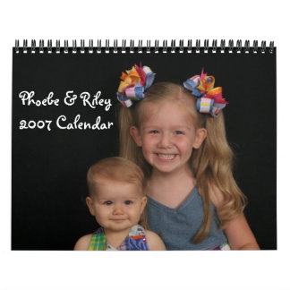 514033929_01, Phoebe & Riley2007 Agenda Kalender