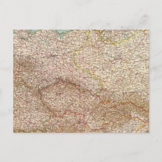 5152 Duitsland, Polen, Tsjechoslowakije Briefkaart (Voorkant)