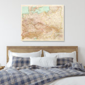 5152 Duitsland, Polen, Tsjechoslowakije Canvas Afdruk (Insitu (Slaapkamer))