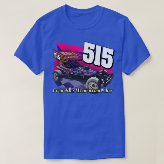 515 Frankie Wainman Jnr Brisca F1 2021 Tarmac T-shirt (Design voorkant)