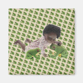 519 Sasha Cara Black Baby Magnet (Voorkant)