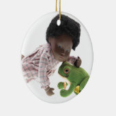 519 Sasha Cara Black Baby Ornament (Rechts)