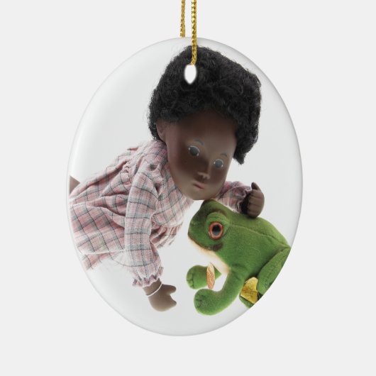 519 Sasha Cara Black Baby Ornament (Rechts)