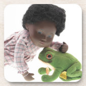 519 Sasha Cara Black Baby Untersetzer Bier Onderzetter (Voorkant)