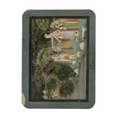 51.207/28 Nanda die Radha vraagt om Krishna te beg Magneet (Verticaal)