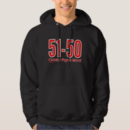 "51-50" grappige psychiatrische psychiatrie    hoodie