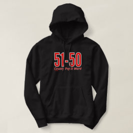 "51-50" grappige psychiatrische psychiatrie hoodie