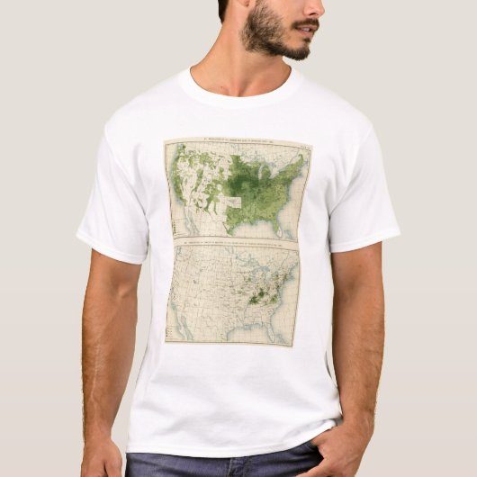 51 Graankorrels, tabak 1890 T-shirt (Voorkant)