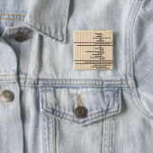 51 Interstatelijke migratie 1900 Vierkante Button 5,1 Cm (In situ)