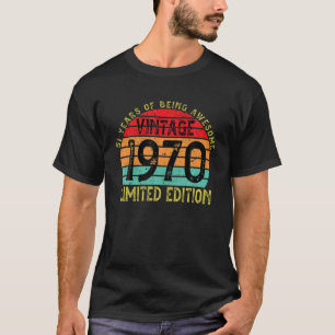 51 jaar oude cadeautjes  1970 - 51 jaar thuisdag G T-shirt