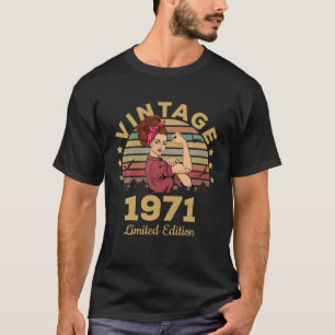 51 jaar oude cadeautjes  1971 Limited Edition 51S T-shirt