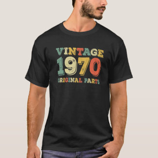 51 jaar oude geschenken geboren in 1970 oorspronke t-shirt