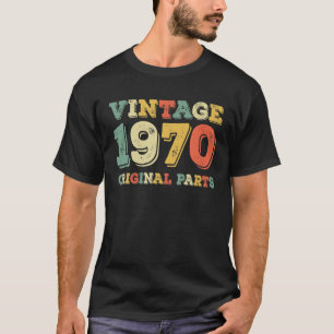 51 jaar oude geschenken geboren in 1970 oorspronke t-shirt