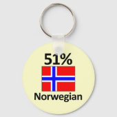 51% Noors Sleutelhanger (Voorkant)